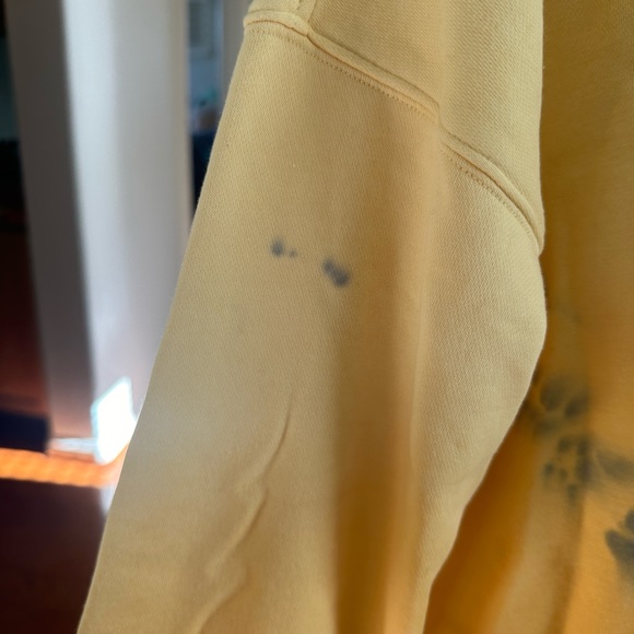 Ombré Champion Yellow Hoodie - Picture 5 of 9